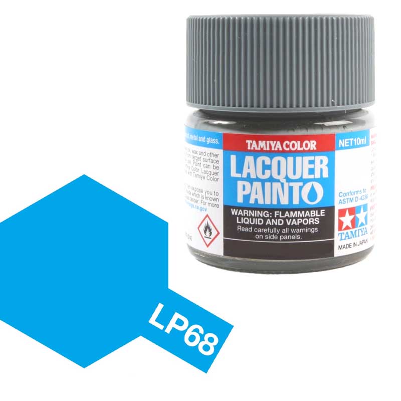 Tamiya Lacquer - LP-68 Clear Blue (10ml) 82168