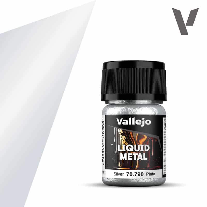 Vallejo Model Color - Silver (18ml) Liquid Metal 70.790