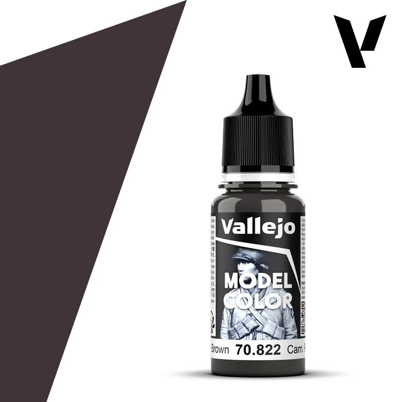 Vallejo Model Color - Camouflage Black Brown (18ml) 70.822