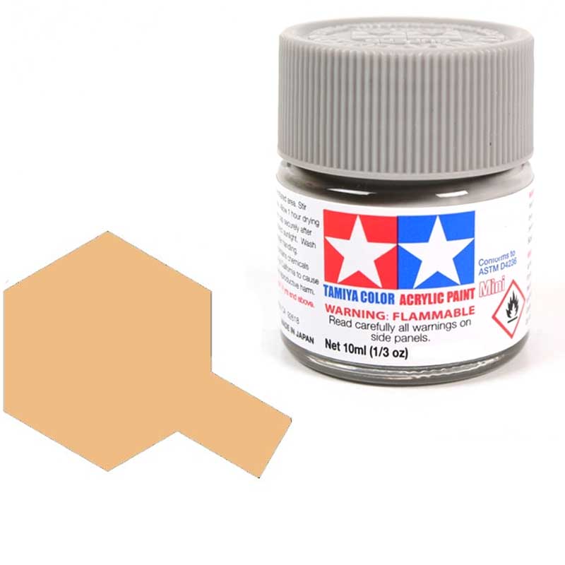 Tamiya Acrylic XF-59 Desert Yellow (10ml) 81759