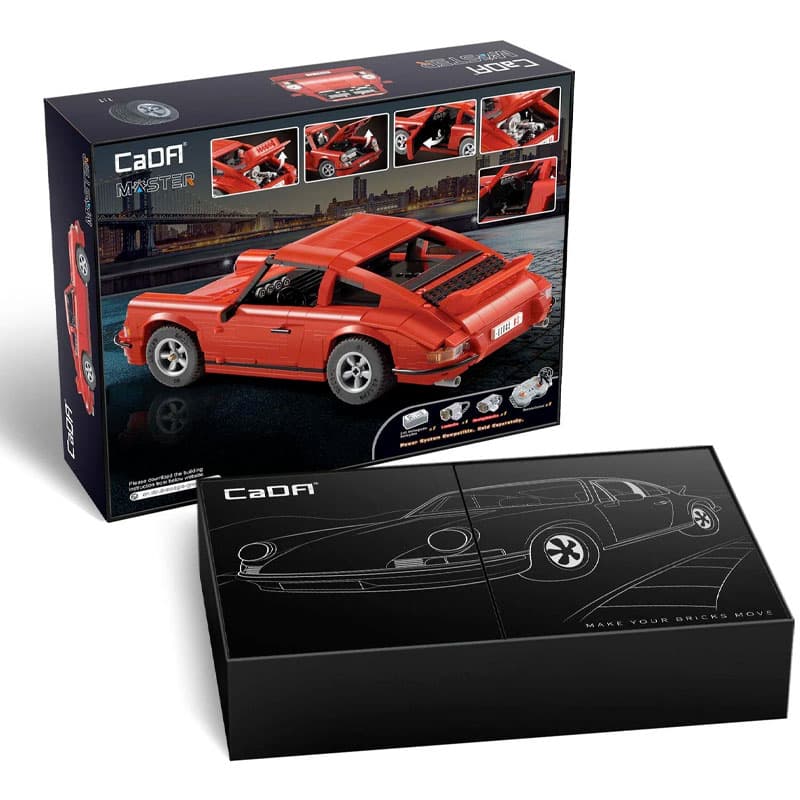 Classic Sports Car 1429pcs CaDA Bricks C61045W