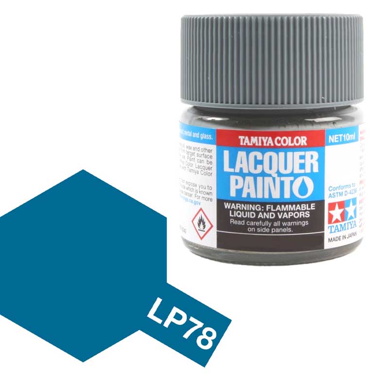 Tamiya Lacquer - LP-78 Clear Blue  (10ml) 82178