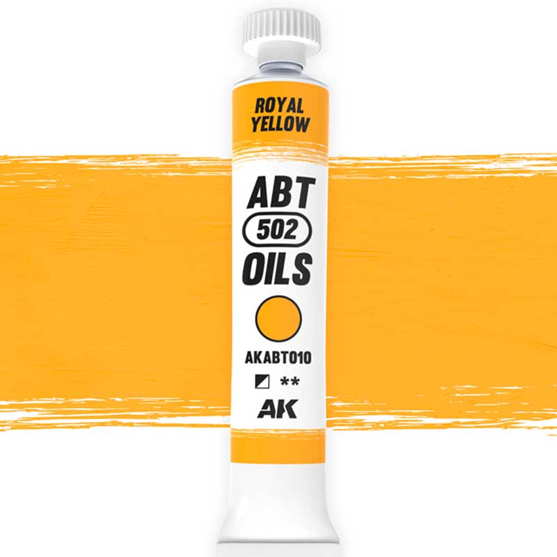 Abteilung 502 Oil Paint Royal Yellow (20ml) AKABT010