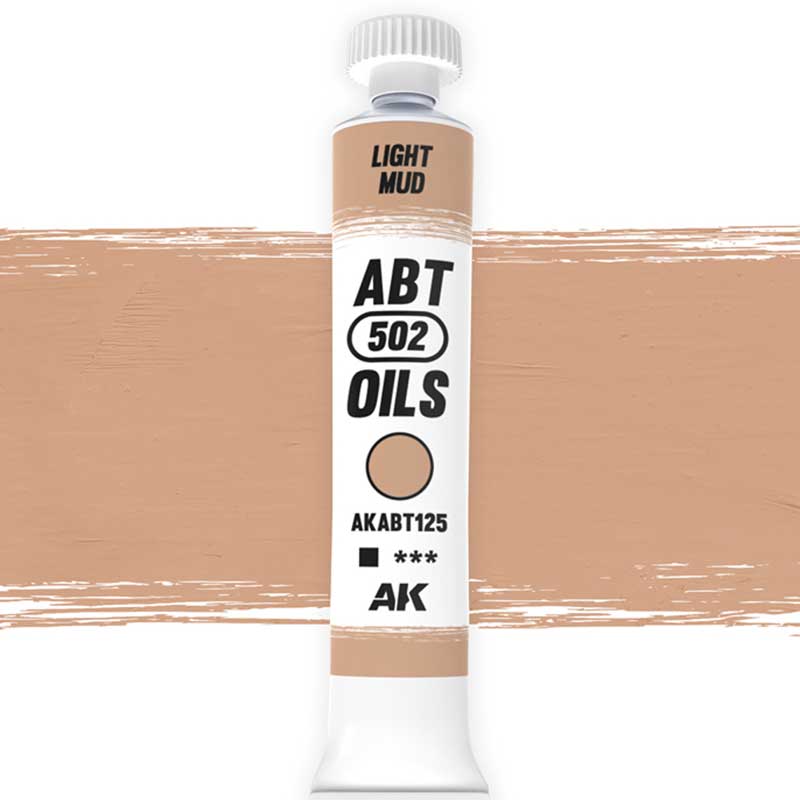 Abteilung 502 Oil Paint Light Mud (20ml) AKABT125