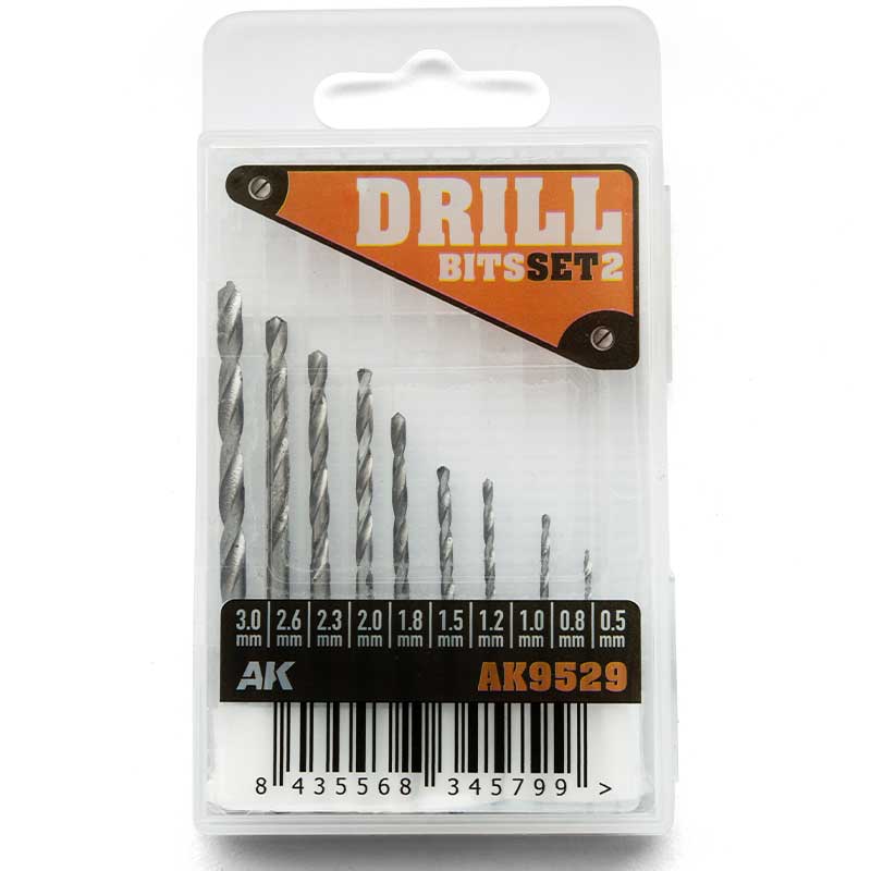 AK Interactive Drill Bits Set 2 AK-9529