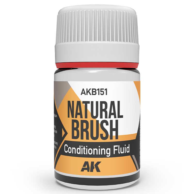 AK Interactive Natural Brush Condition Fluid AK-B151