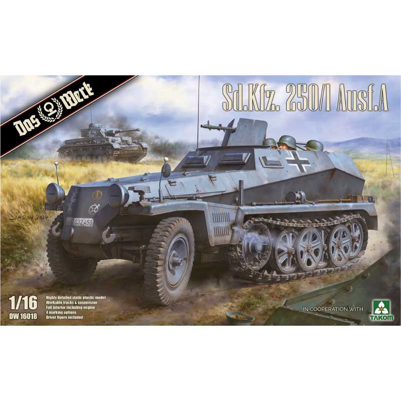 Das Werk Sd.Kfz. 250/1 Ausf.A (1/16) DW16018
