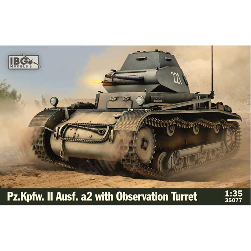 IBG Models Panzerbefehlswagen II A2 (1/35) 35077