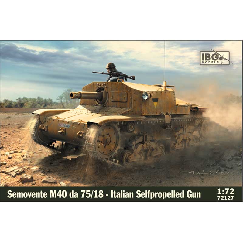 IBG Models Semovente M40 da 75/18 (1/72) 72127