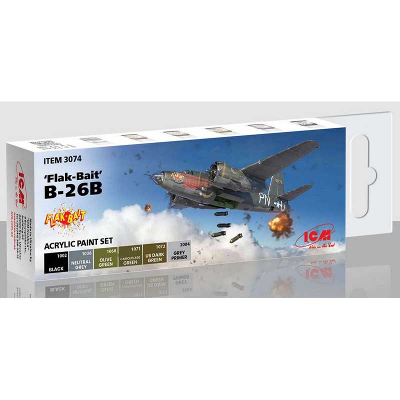 ICM Paint Set - Flak Bait  3074
