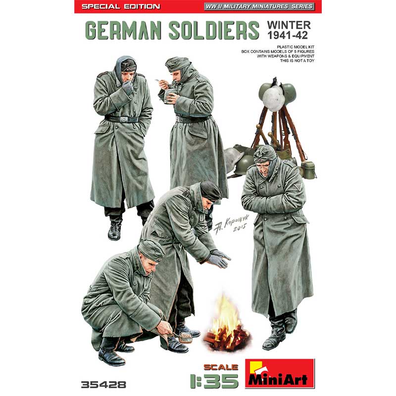 Miniart German Soldiers Winter 1941-42 (1/35) 35428