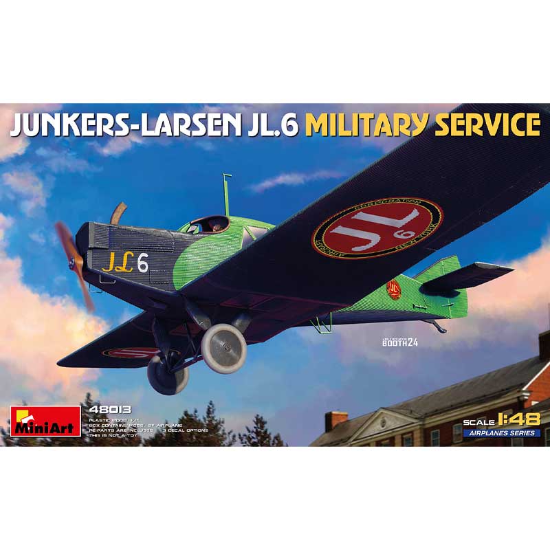 Miniart Junkers-Larsen JL.6 Military Service (1/48) 48013