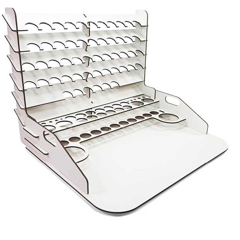 Vallejo Paint Display And Work Station With Vertical Storage (40x30cm) 26.012