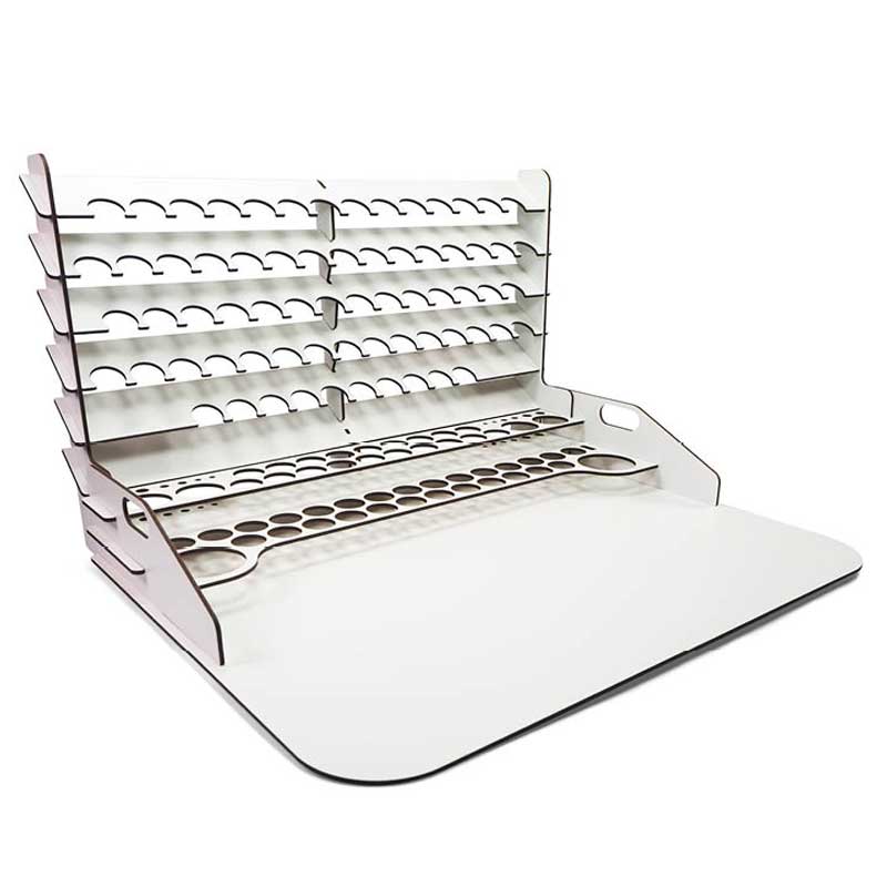 Vallejo Paint Display And Work Station With Vertical Storage (50x37cm) 26.014