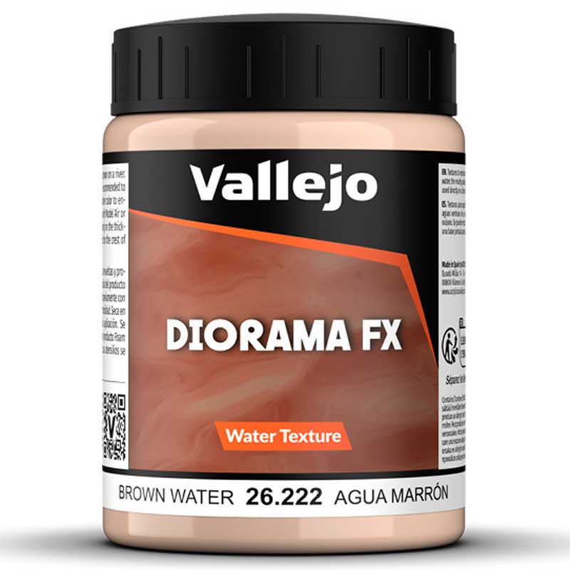 Vallejo Diorama FX Brown Water (200ml) 26.222