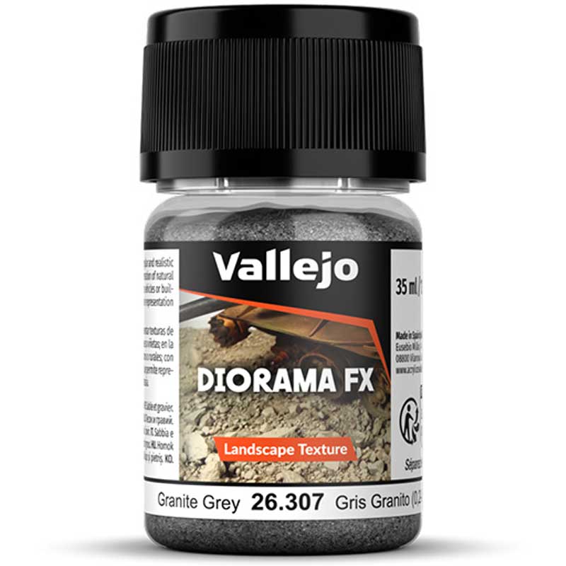 Vallejo Diorama FX Granite Grey 0.2-0.6 mm (35ml) 26.307