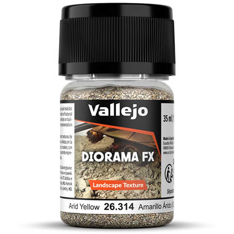 Vallejo Diorama FX Arid Yellow 0.5-2 mm (35ml) 26.314