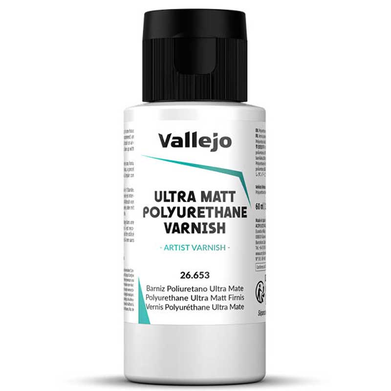 Vallejo Ultra Matt Polyurethane Varnish (60ml) 26.653
