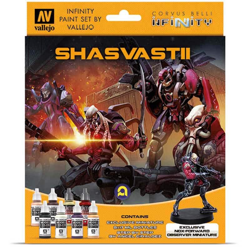 Vallejo Shasvastii Model Color Paint Set 70.241