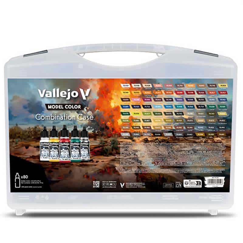 Vallejo Model Color - Combination Case Paint Set 70.254
