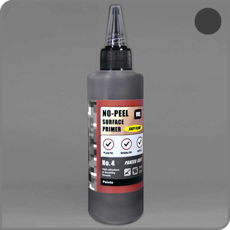 VMS No Peel Primer No. 4 Panzer Grey (100ml) VMS.PR04