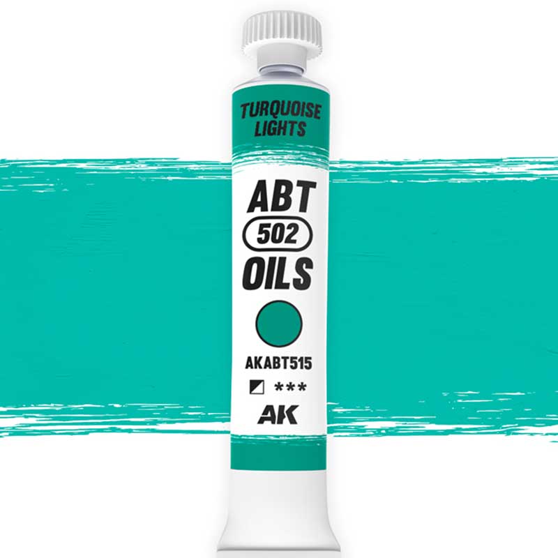Abteilung 502 Oil Paint Turquoise Lights (20ml) AKABT515