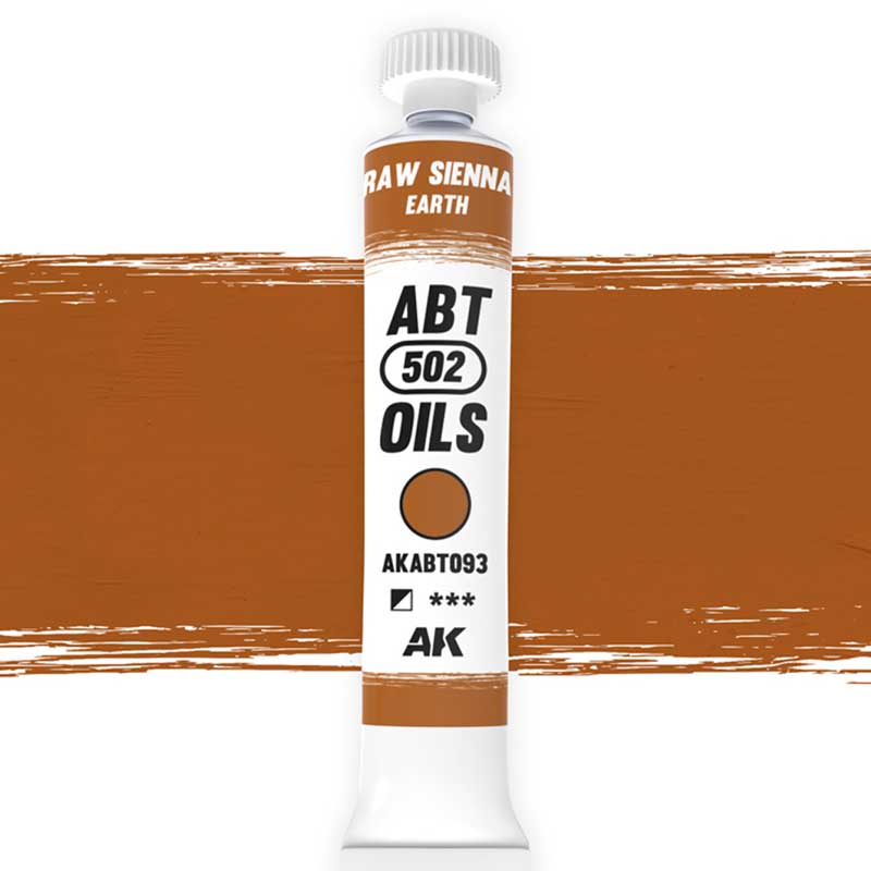 Abteilung 502 Oil Paint Raw Sienna / Earth (20ml) AKABT093
