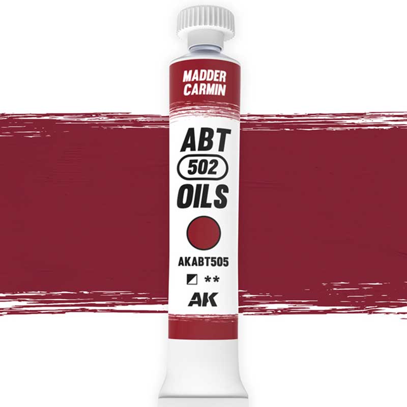 Abteilung 502 Oil Paint Madder Carmin (20ml) AKABT505