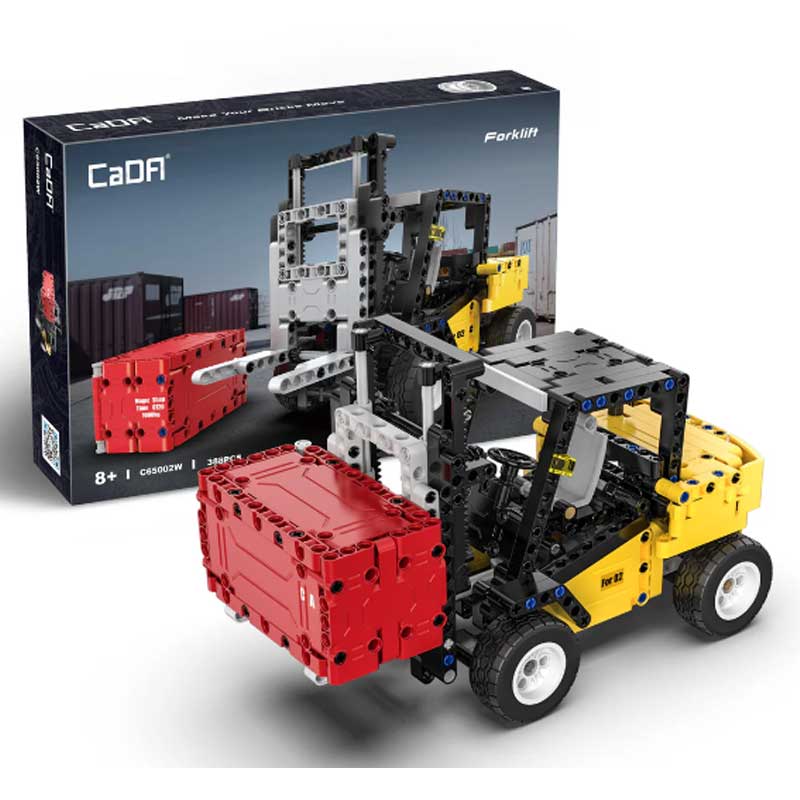 Forklift - 388 pcs CaDA Bricks C65002W *Damaged Box*