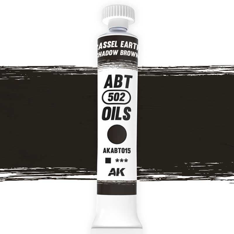 Abteilung 502 Oil Paint Cassel Earth / Shadow Brown (20ml) AKABT015
