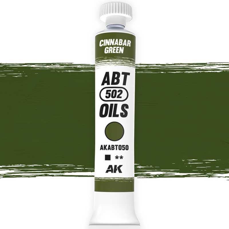 Abteilung 502 Oil Paint Cinnabar Green (20ml) AKABT050
