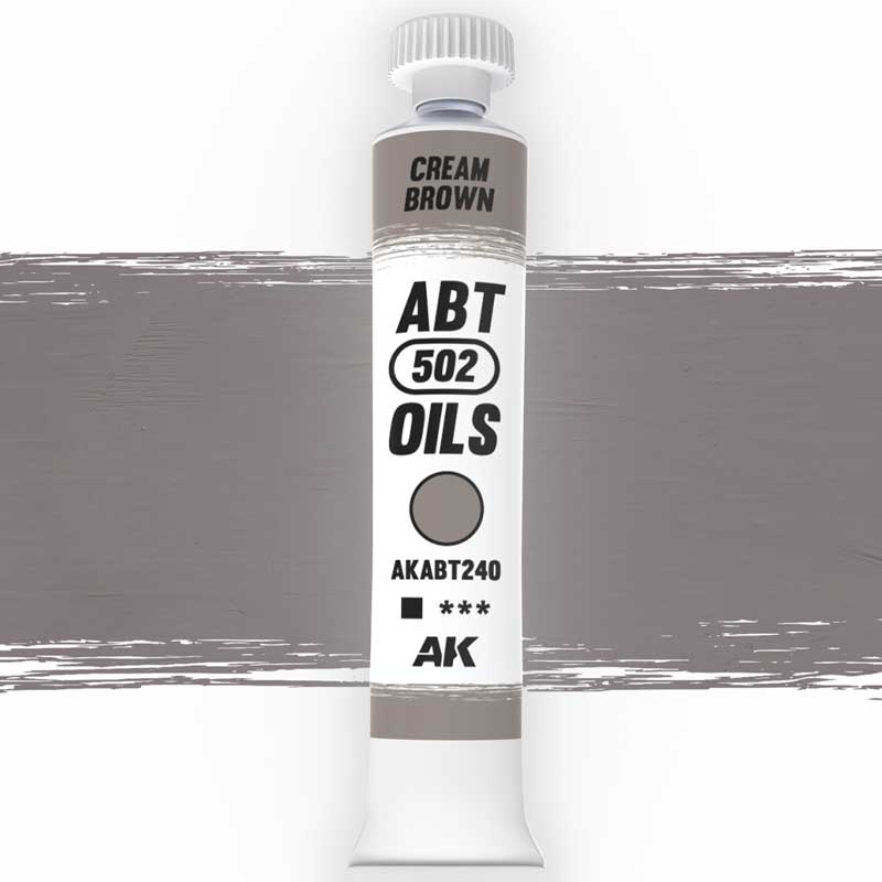 Abteilung 502 Oil Paint Cream Brown (20ml) AKABT240