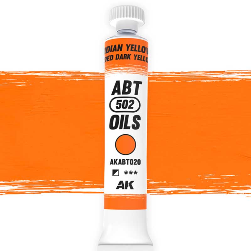 Abteilung 502 Oil Paint Faded Dark Yellow (20ml) AKABT020