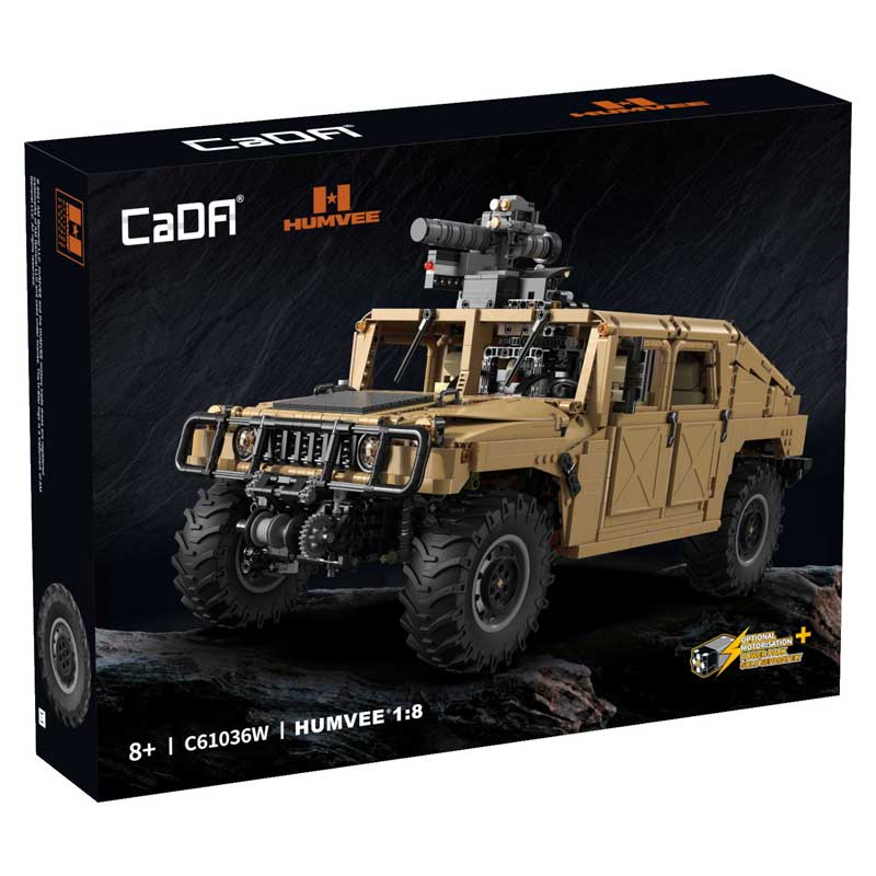 HUMVEE Off-Road Vehicle 3935 pcs CaDA Bricks C61036W