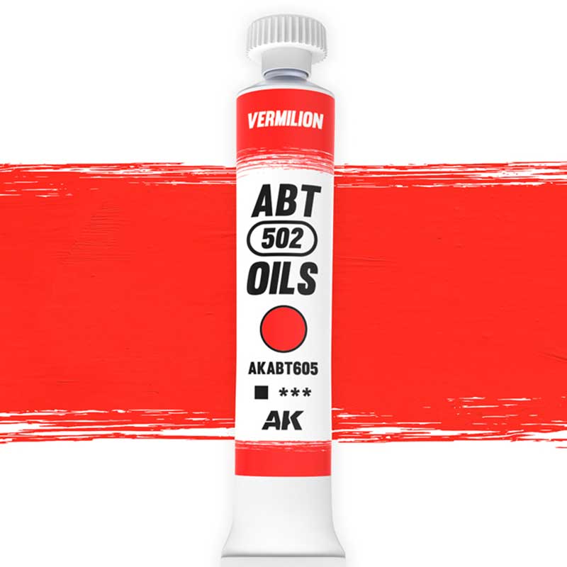 Abteilung 502 Oil Paint Vermilion (20ml) AKABT605