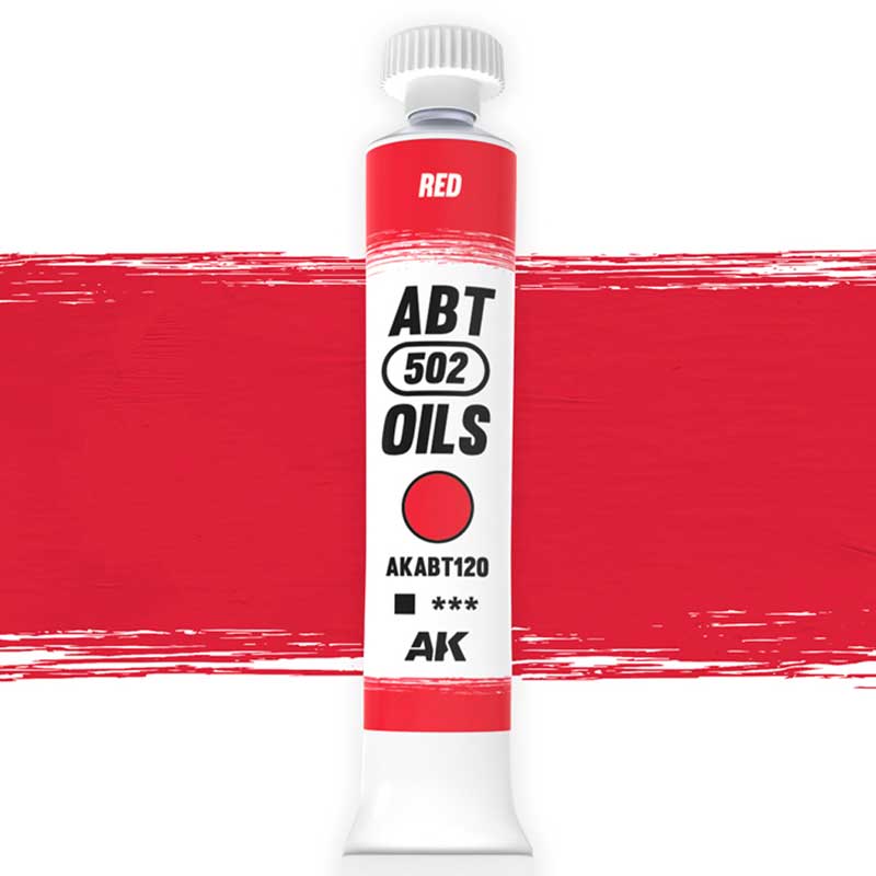 Abteilung 502 Oil Paint Red (20ml) AKABT120
