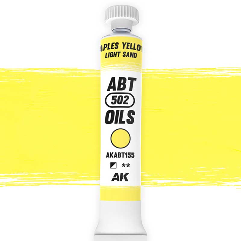 Abteilung 502 Oil Paint Naples Yellow / Light Sand (20ml) AKABT155