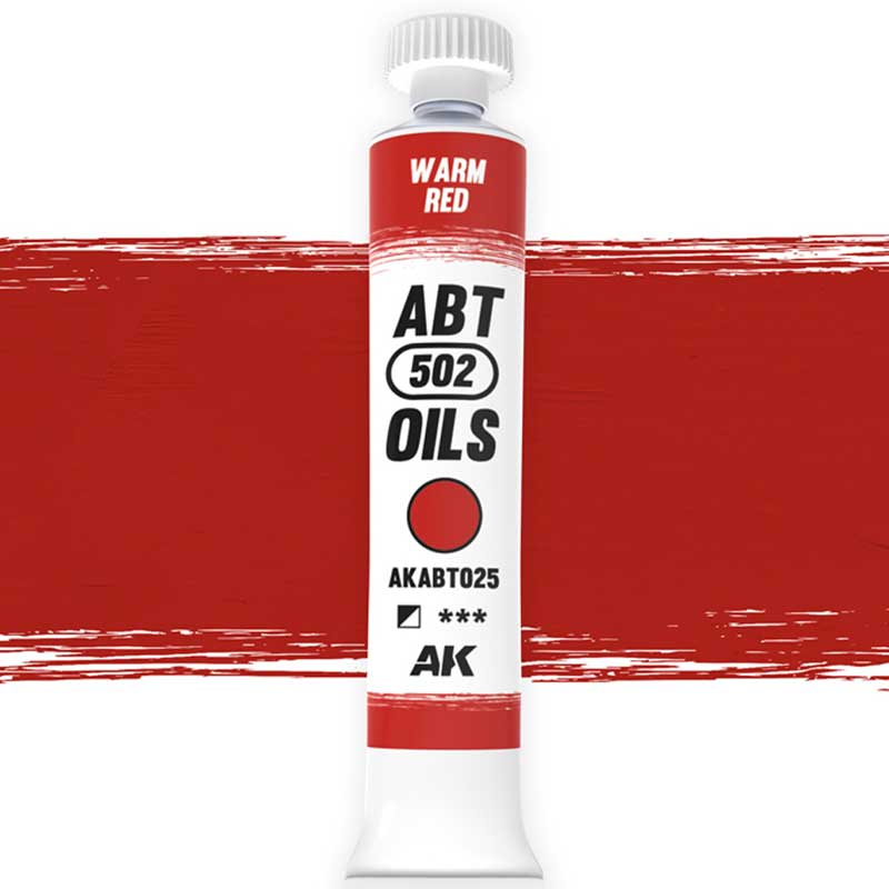 Abteilung 502 Oil Paint Warm Red (20ml) AKABT025