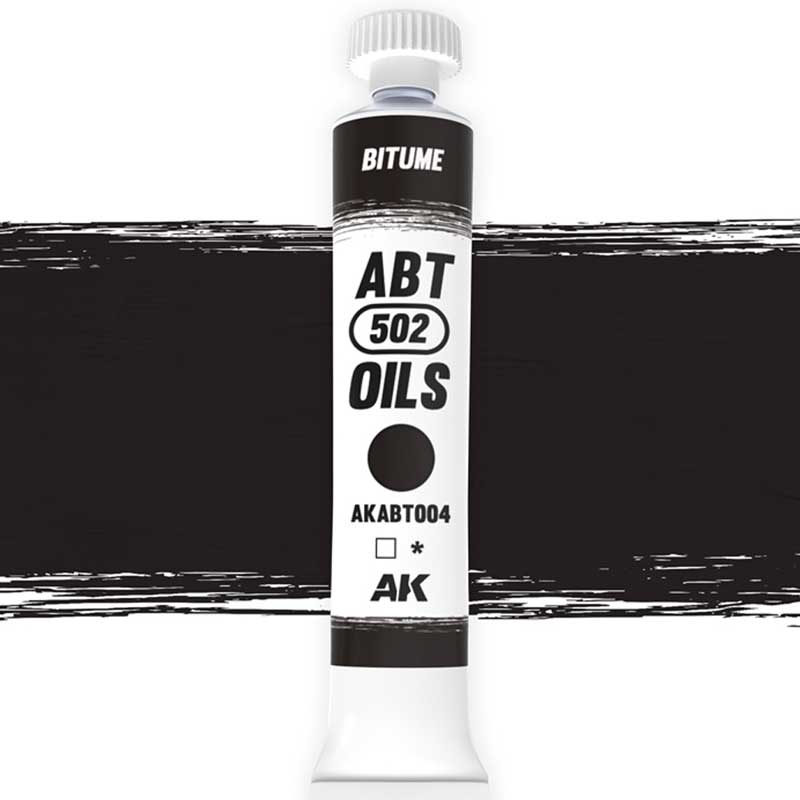 Abteilung 502 Oil Paint Bitume (20ml) AKABT004
