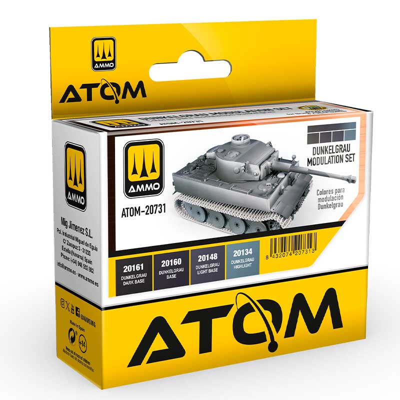 Dunkelgrau Modulation Set Ammo ATOM-20731