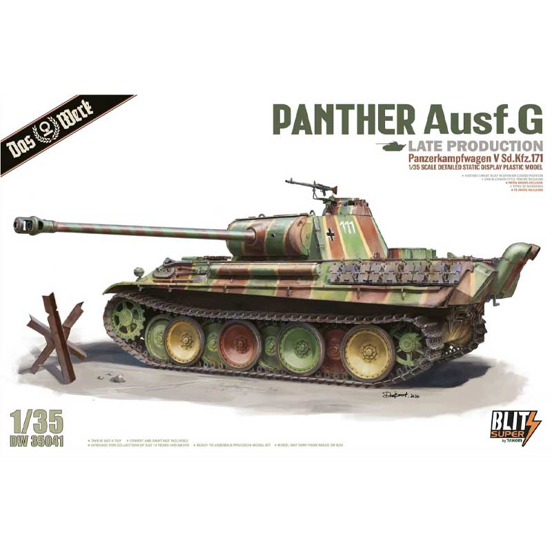 Das Werk Panther Ausf. G Late Production (1/35) DW35041