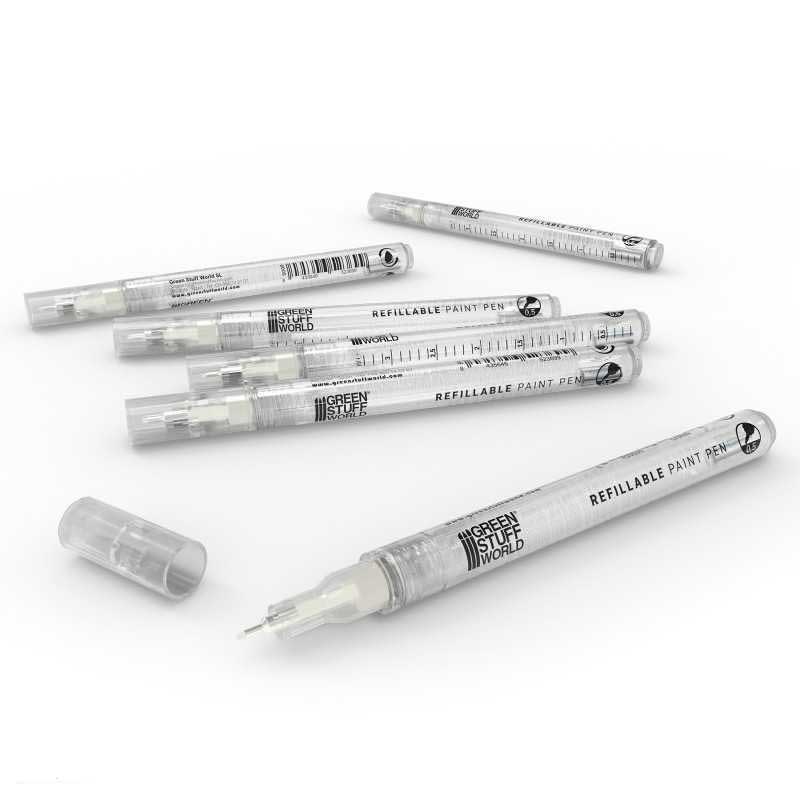 Green Stuff World - Refillable Paint Pen (0.5) (6pk)