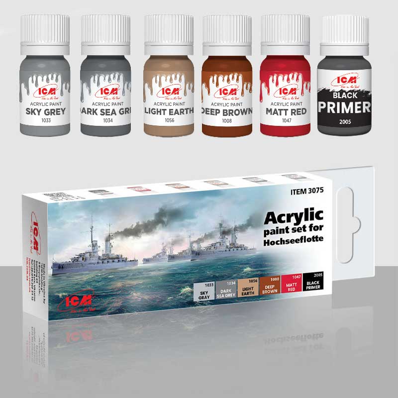 ICM Paint Set - Hochseeflotte  3075