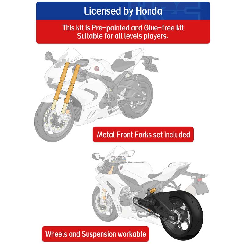 Magic Factory Models Honda CBR1000RR-R Fireblade SP (1/9) MF1402