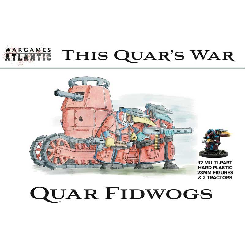Wargames Atlantic Quar Fidwog Infantry (28mm) |WAAQU004