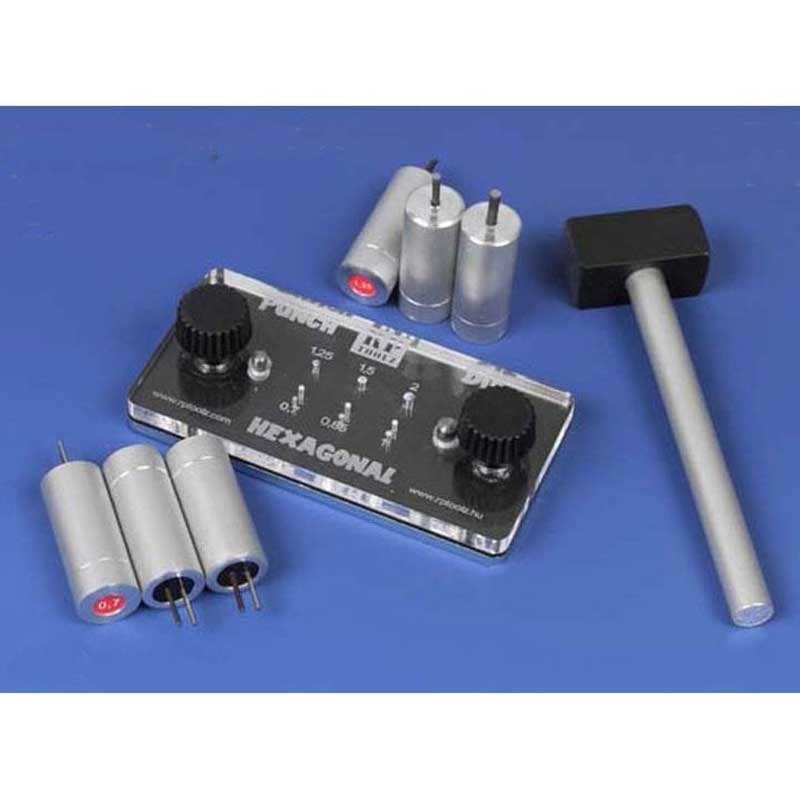 RP Toolz Hexagonal Punch And Die Set RP-HPD