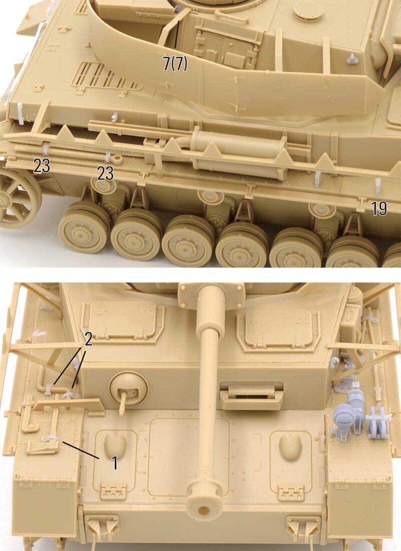 1/35 Panzer IV Detail Set BSK Model BSKD35008A