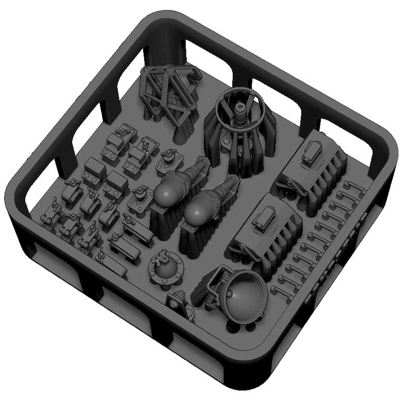 1/35 British Cromwell Detail Set BSK Model BSKD35017