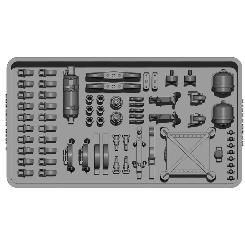 1/35 Panther Ausf. D Detail Set BSK Model BSKD35018