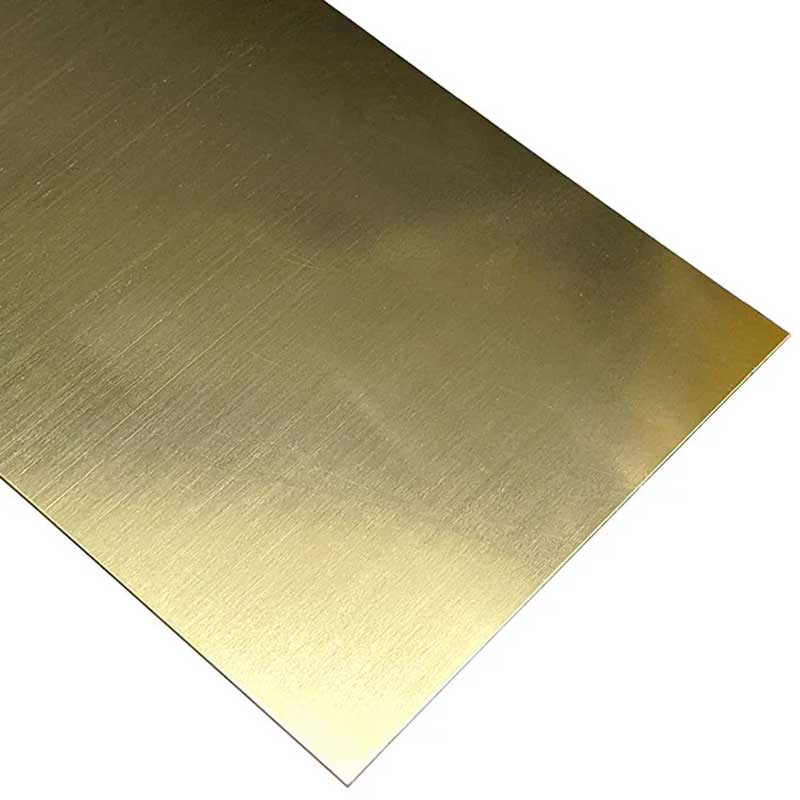 Albion Alloys Brass Sheet (0.4mm x 100 x 250mm) (1pk) SM7M